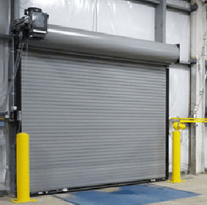 Commercial Roll-Up Metal Door - Motorized - PAYLON - Industrial Roll Up